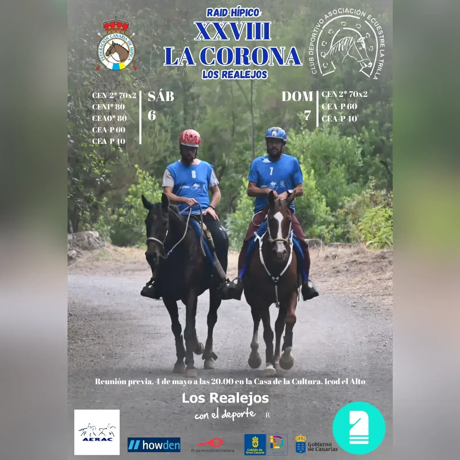 Poster of XXVIII Raid La Corona