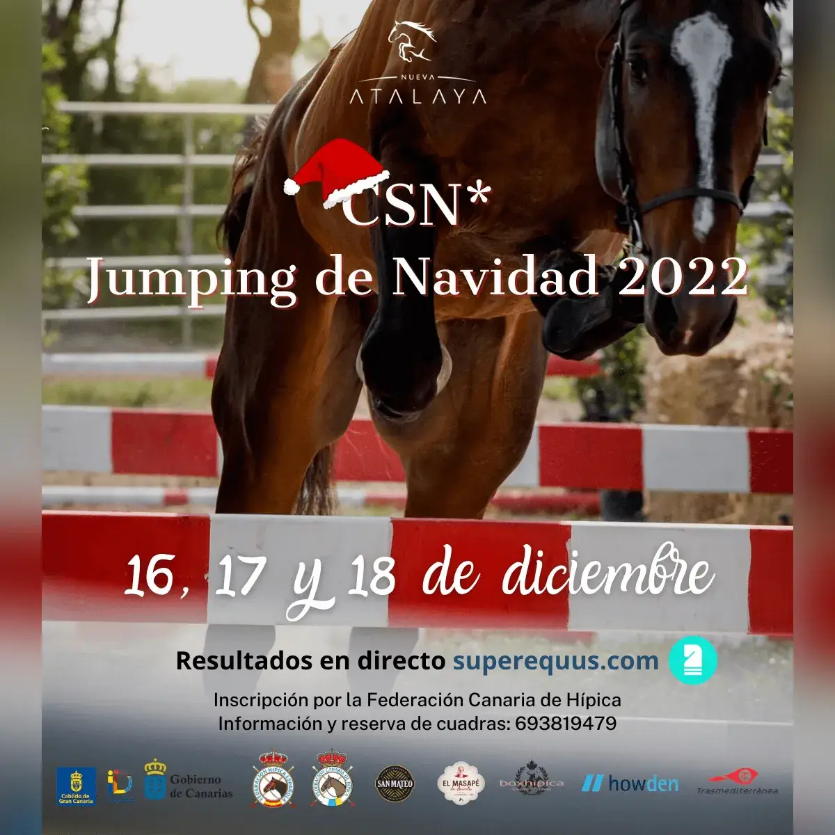 Cartel de CSN* Jumping de Navidad 2022